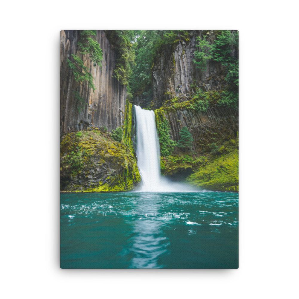 Toketee Falls Canvas Print