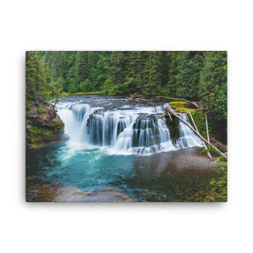 Lower Lewis Falls Canvas Print