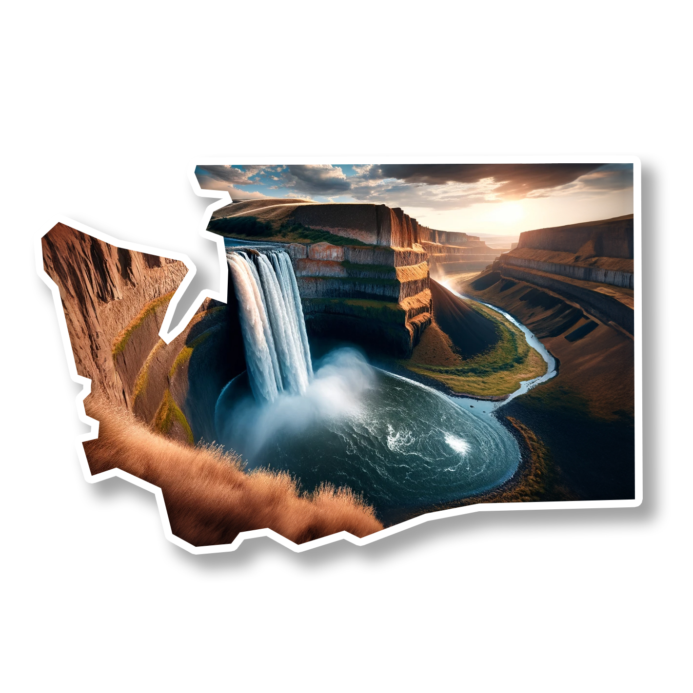 Palouse Falls Sticker