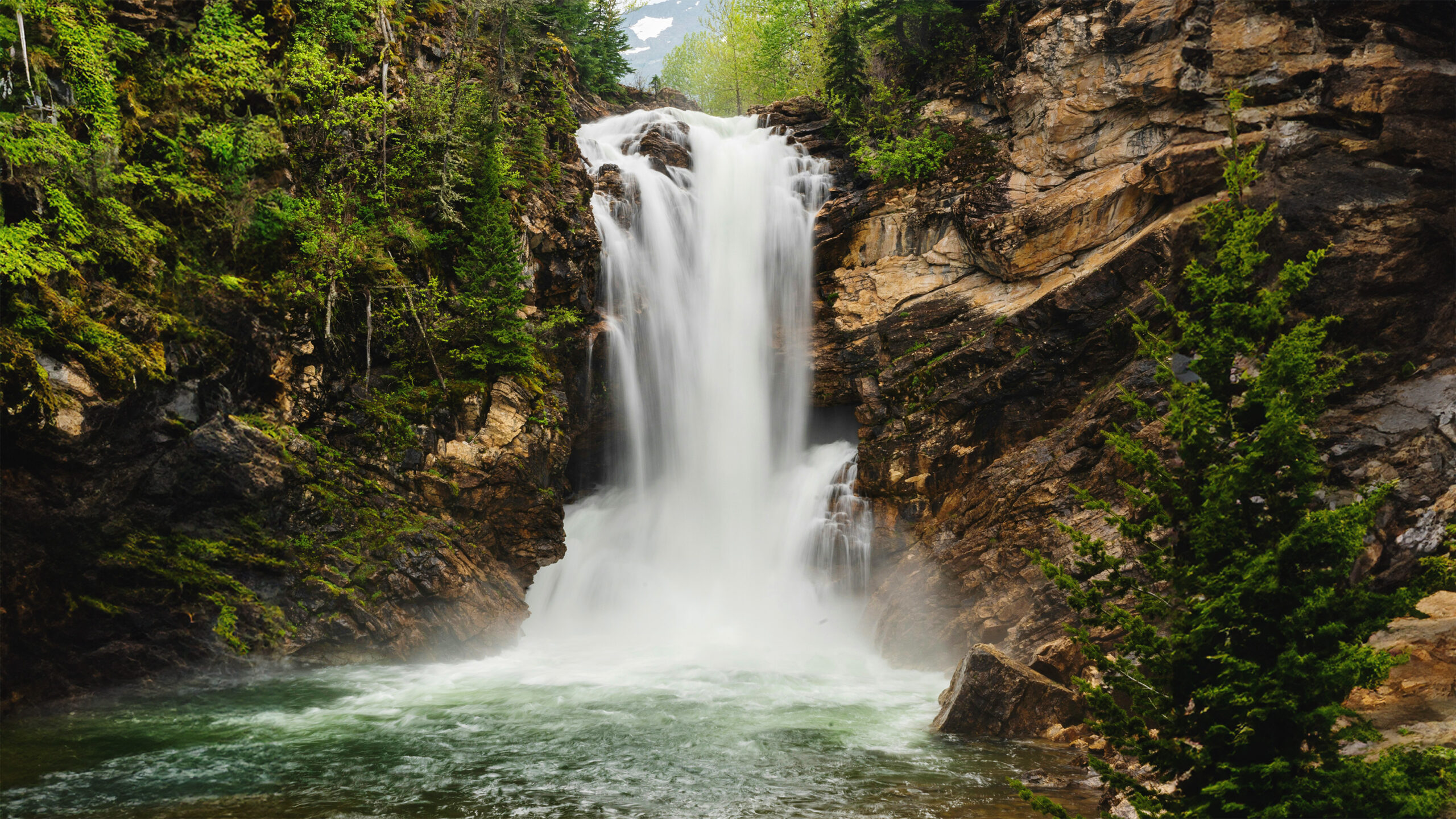 Running Eagle Falls