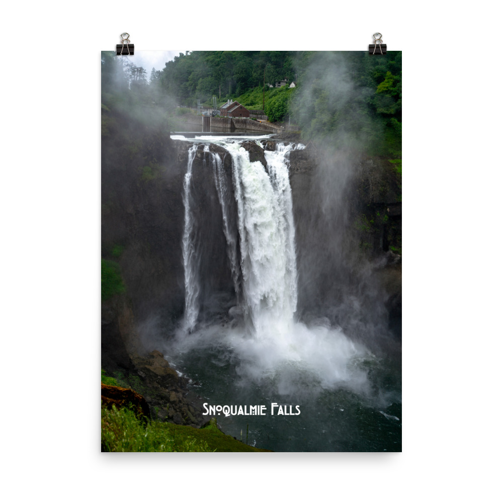 Snoqualmie Falls Matte Poster