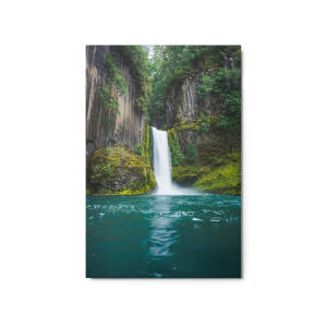 glossy metal print in white 20x30 front 66035bd34f6fe