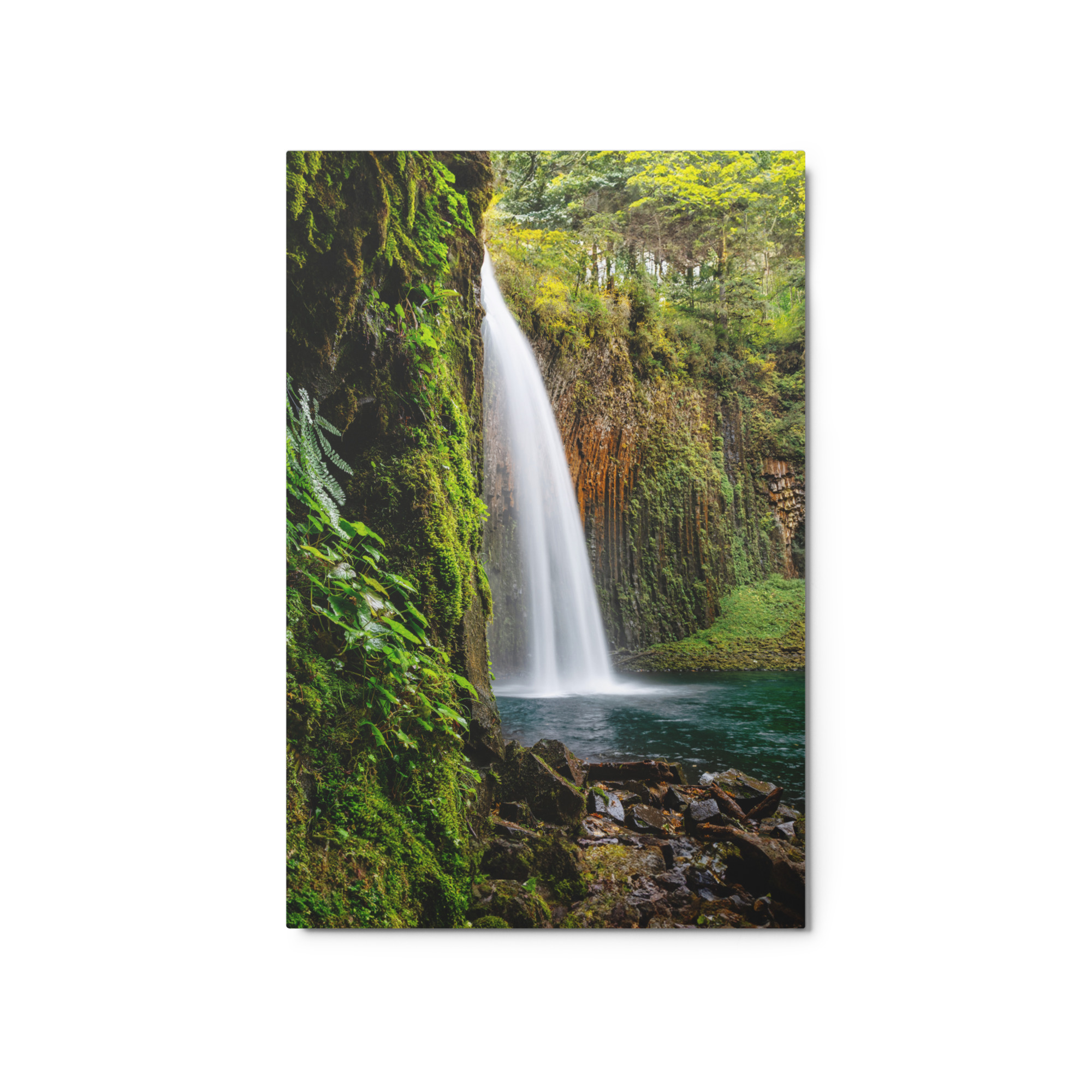 Abiqua Falls Metal Print