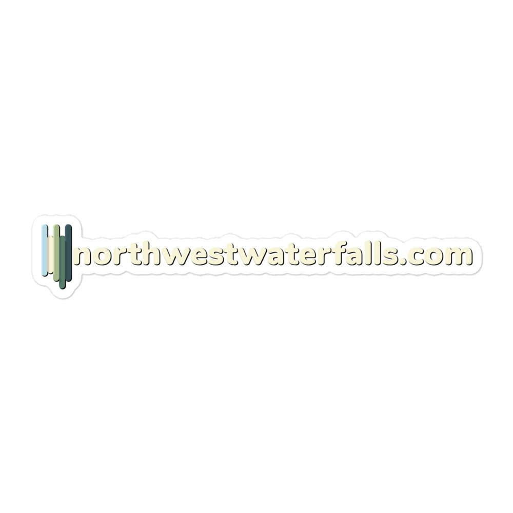 NorthwestWaterfalls.com Promo Sticker