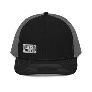 snapback trucker cap black charcoal front 6604cd6d55070