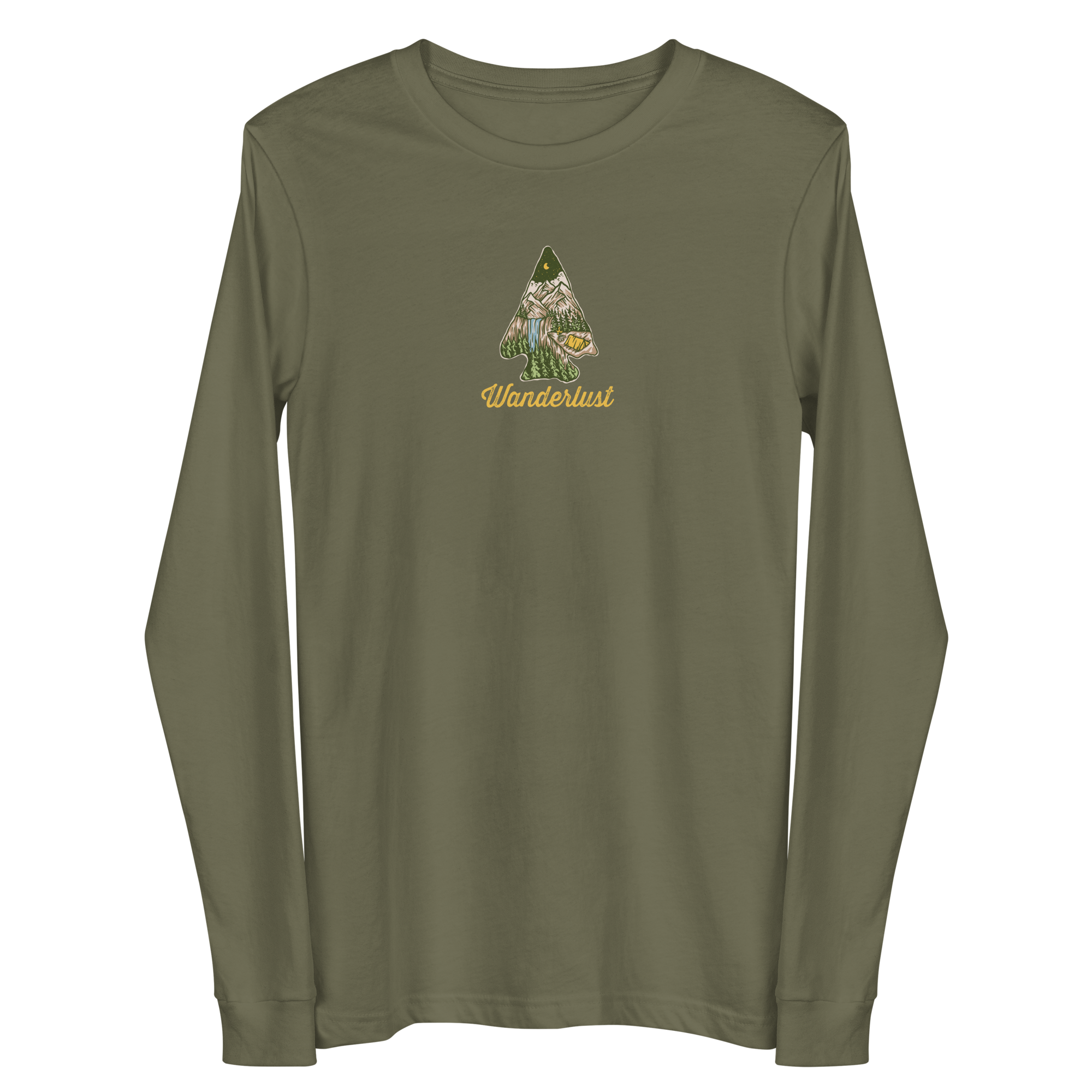 Wanderlust Arrowhead Long Sleeve T-Shirt