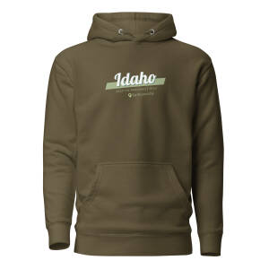 unisex premium hoodie military green front 66025932044d9