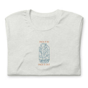 unisex staple t shirt ash front 65ff57d1551bf