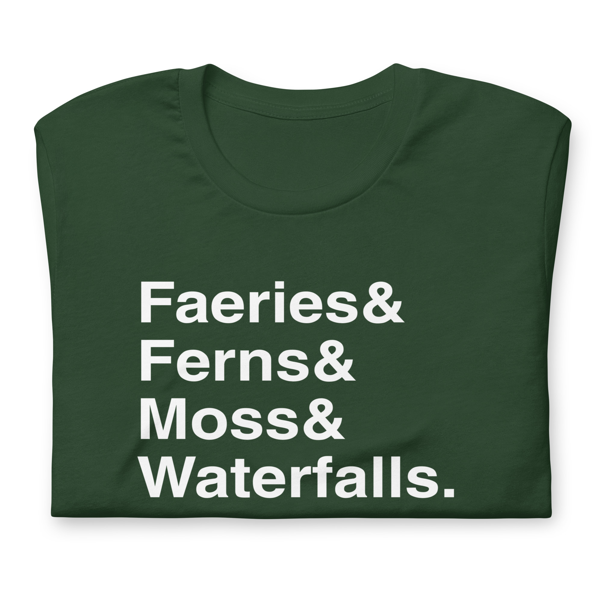 “Faeries and Ferns” Waterfall Tee