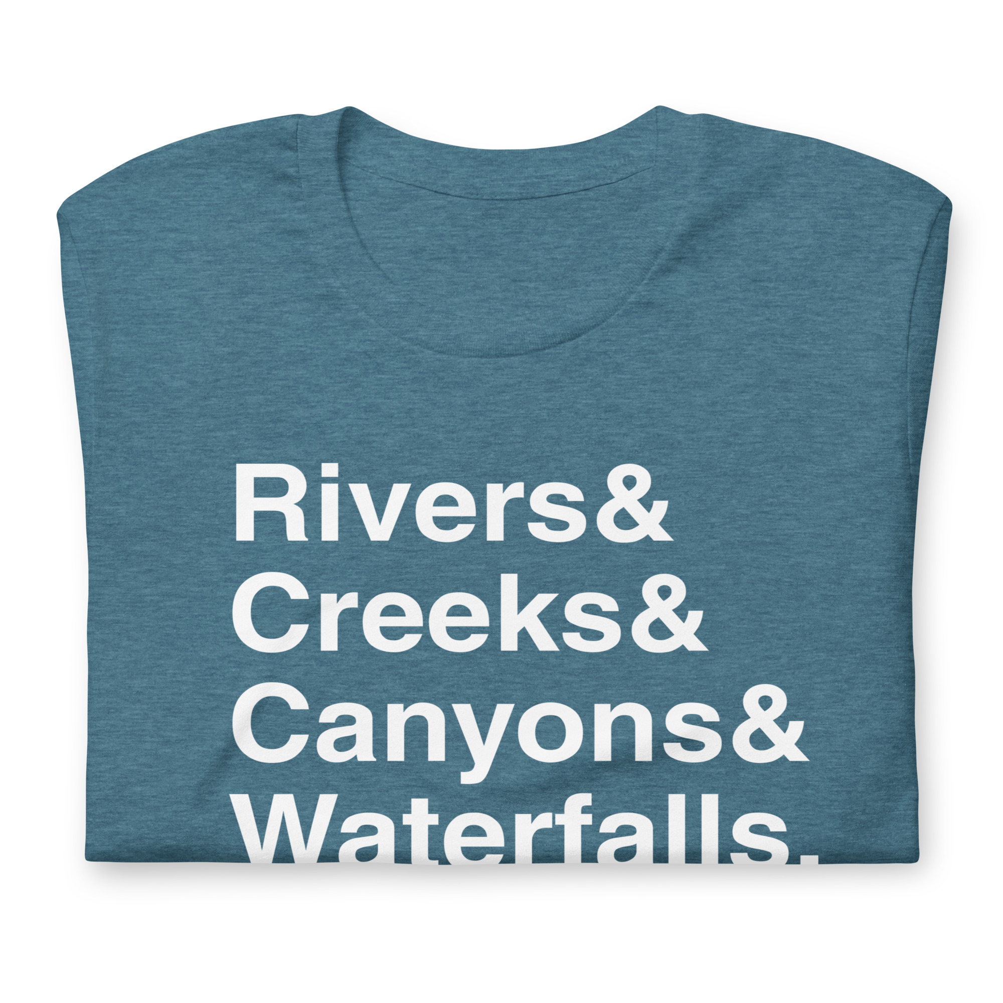 “Rivers and Creeks” Waterfall Tee