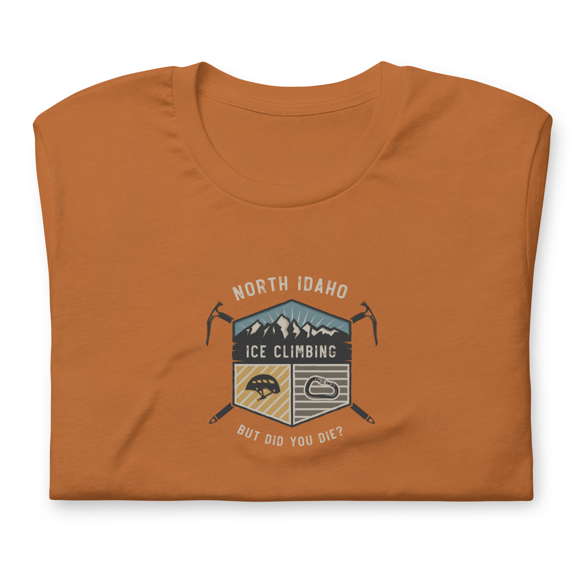 “North Idaho – Ice Climbing” T-Shirt