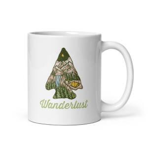 white glossy mug white 11 oz handle on right 660237c955416